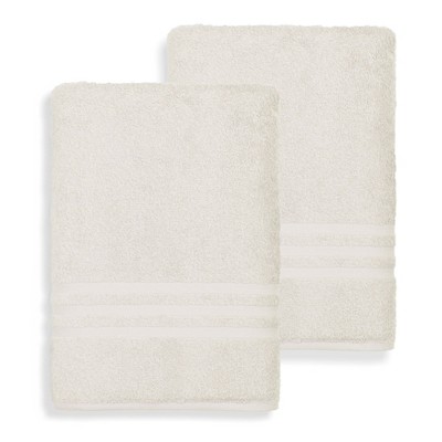 Linum Home Textiles 100% Turkish Cotton Denzi Bath Sheet (Set of 2)