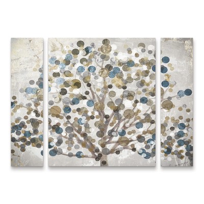 Trademark Fine Art-Color Bakery 'Bubble Tree' Multi Panel Art Set Large 3 Piece