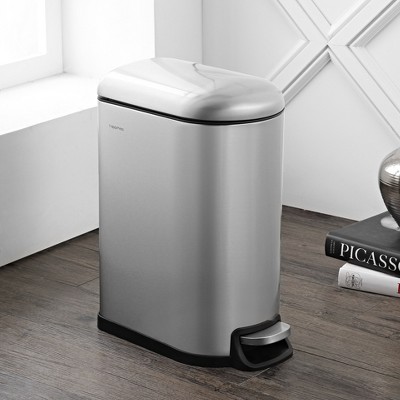 happimess Roland 10.6-Gallon Step-Open Trash Can