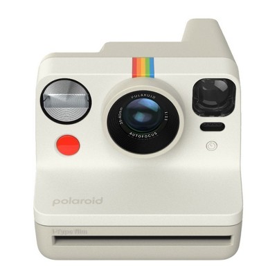 Polaroid Now Generation 2 i Type Vintage White Instant Camera with Analog Design