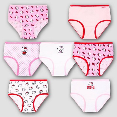 Toddler Girls' Hello Kitty 7pk Bikini Underwear