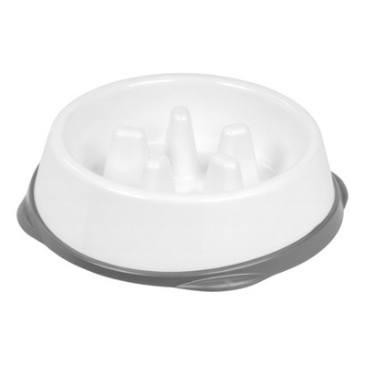 IRIS USA 2Cup/4Cup Slow Feeder Dog Bowl for Pets