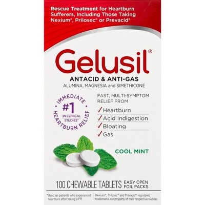 Gelusil Antacid & Anti-Gas 100 ea
