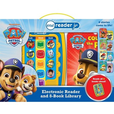 Nickelodeon PAW Patrol Electronic Me Reader Junior 8-book Boxed Set: Educational Storybooks Featuring Chase, Skye & Marshall