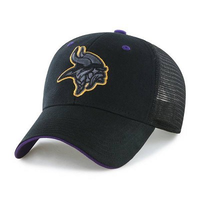 NFL Minnesota Vikings Black Moneymaker Mesh Hat