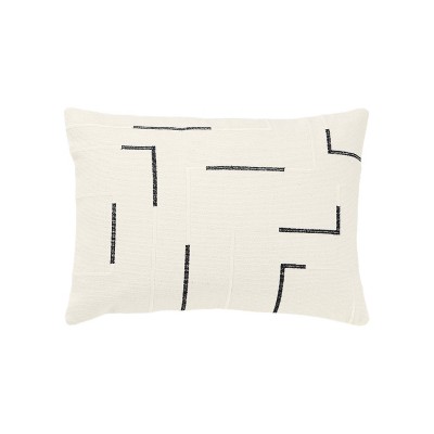 Geometric Poly Filled Throw Pillow - Rizzy Home