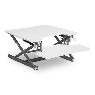 Small Ergo Height Adjustable Standing Desk Converter - True Seating
