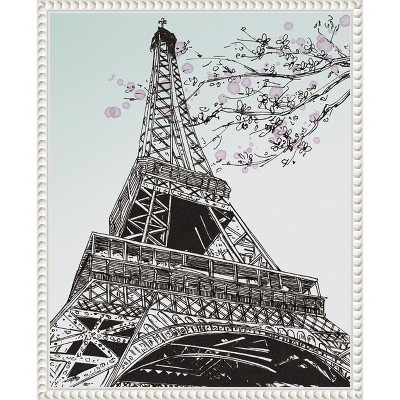 Amanti Art Spring in Paris I by Melissa Wang Framed Canvas Wall Art