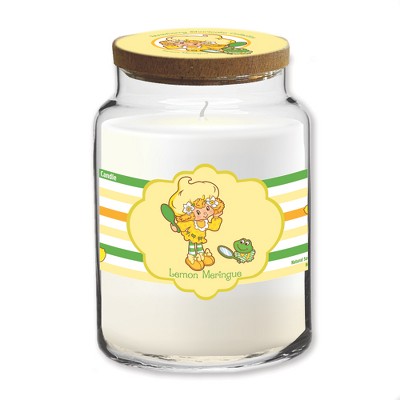Courtside Market Strawberry Shortcake 26 oz Lemon meringue Striped Candle