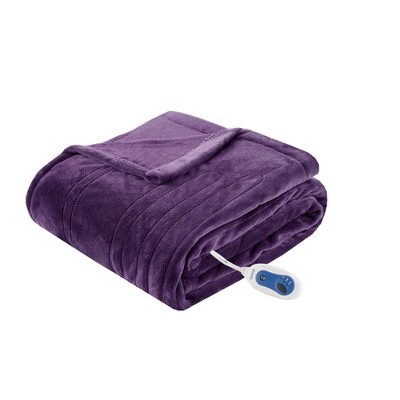 Plush Electric Heated Throw Blanket - Beautyrest