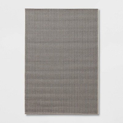 Micro Grid Rectangular Woven Indoor Outdoor Area Rug - Threshold™
