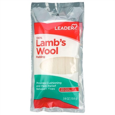 Leader - 100% Lamb Wool Padding, 0.375 Oz