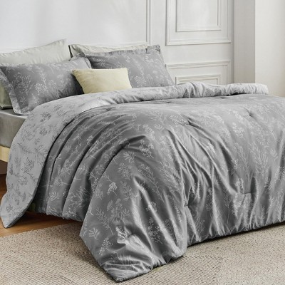BAGOKIE Bedding Set with Comforter and Pillow Sham for All Season