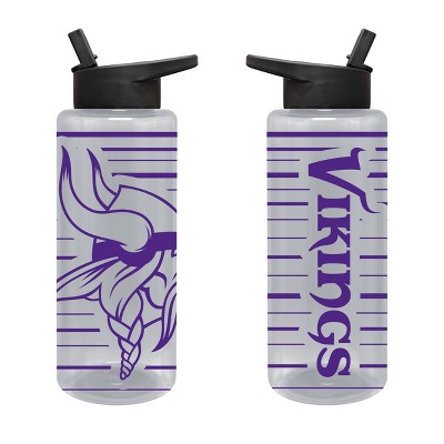 NFL Minnesota Vikings Acrylic Water Bottle with UV Graphics - 34oz