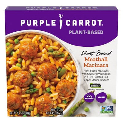 Purple Carrot Frozen Vegan Meatball Marinara - 10.75oz