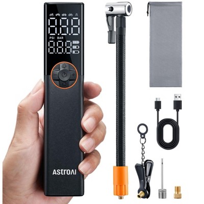 AstroAI L8 Electric Bike Pump, 150 PSI Bicycle Tire Inflator, E-Bike Air Pump