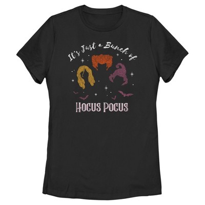 Women's Hocus Pocus A Bunch of Magical Witches T-Shirt