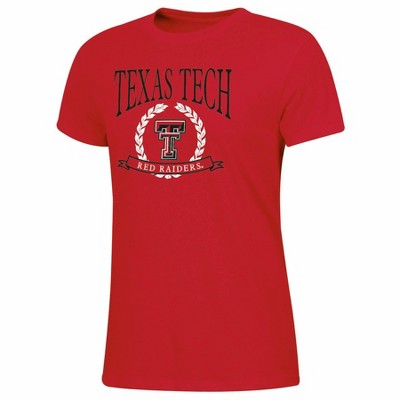 NCAA Texas Tech Red Raiders Women's Crew Neck T-Shirt