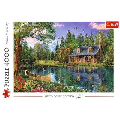 Trefl Afternoon Idyll Jigsaw Puzzle - 4000pc: Travel Memory Skills, Cardboard Puzzle by Trefl