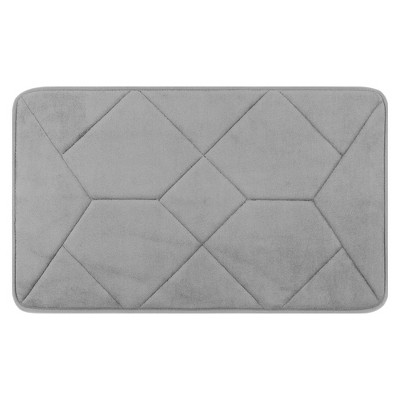 REGALWOVEN Memory Foam Absorbent Thick Quick Dry Comfy Washable Non-Slip Bath Mats