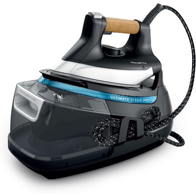 Rowenta Steam Station, 1800W, Stainless Steel Soleplate, Black