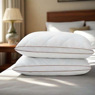 Peace Nest Pack of 2 100% Cotton Bed Pillows