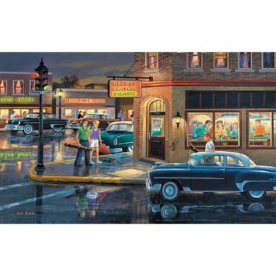 Sunsout Small Town Saturday Night 550 pc Jigsaw Puzzle 37767