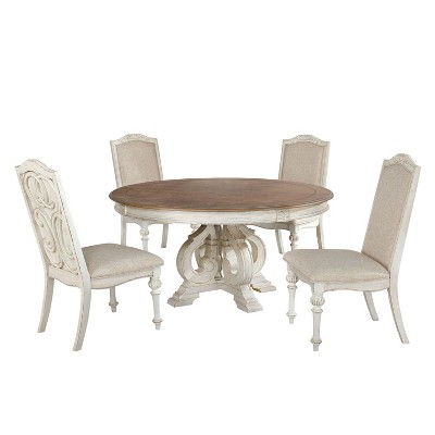 Frainio Dining Set White - HOMES: Inside + Out
