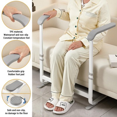 6-Speed Height Adjustable Chair Couch Stand Aid, Mobility Standing Aid Rail , Disabled People, Sofa Stand Assist from Sofa,Co-uch,Bed