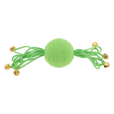Unique Bargains Cat Playing Ball with Bell