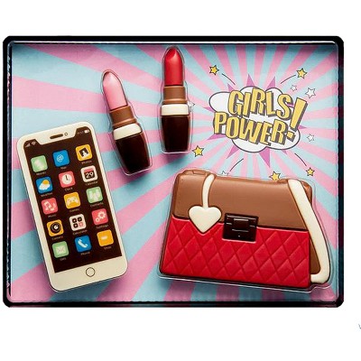 Weibler Solid Milk Chocolate Girls Power Gift Box 4.77 Oz.