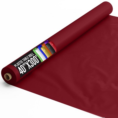 Crown  Plastic 40" x 300' Tablecloth Roll