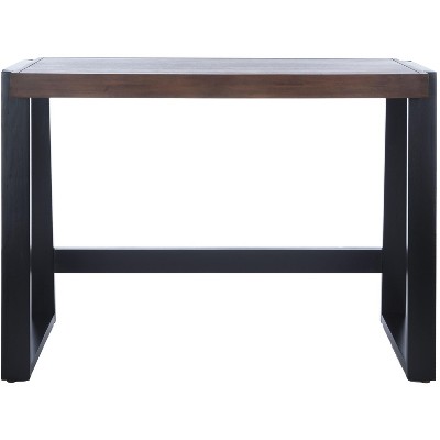 Dennings Desk - DSK5006 - Walnut/Black - Safavieh