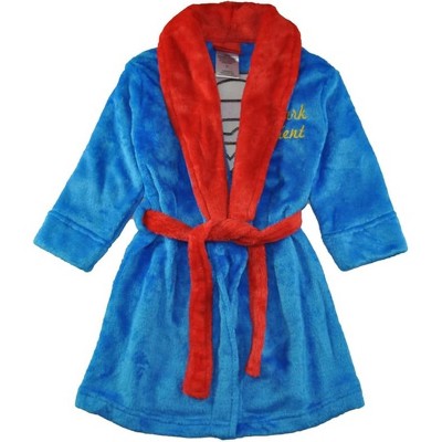 DC Comics Toddler Boys' Plush Fleece Superhero Robes