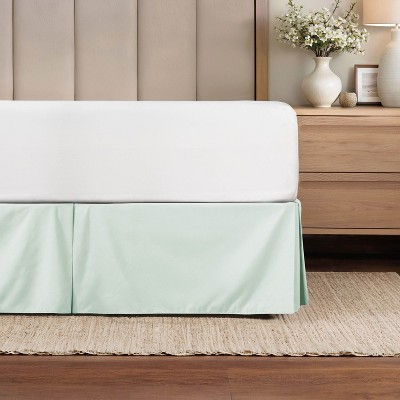 Premium Pleated Dust Ruffle Bed Skirt - Easy Fit - Becky Cameron