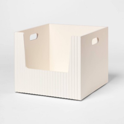 Open Front Wood Bin - Brightroom™