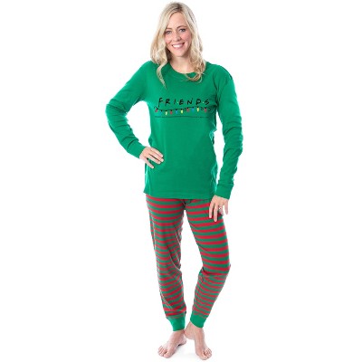 Friends The TV Series Christmas Lights Holiday Matching Family Pajama Set