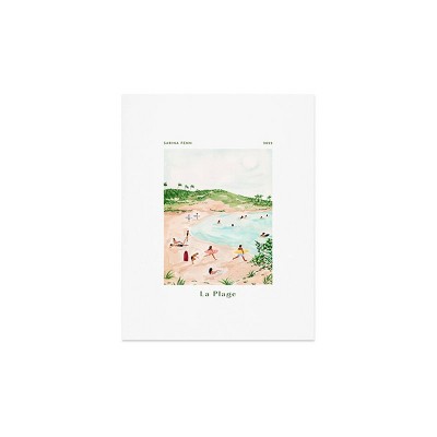 Deny Designs Sabina Fenn Illustration Beach Day Art Print