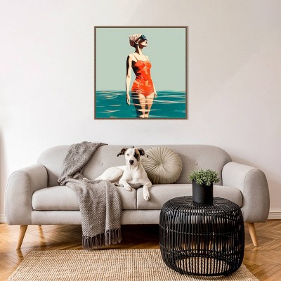Amanti Art Swim Medley by Irena Orlov Framed Wall Art Print