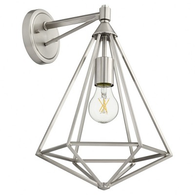 Quorum Lighting Bennett 1-Light Satin Nickel Ceiling Fan