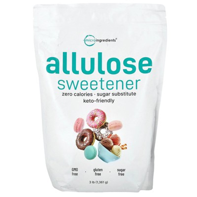 Micro Ingredients Allulose Sweetener, 3 lb (1,361 g)