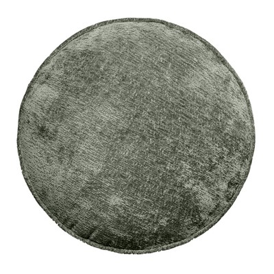 Edie@Home 16" Delmonico Chenille Round Throw Pillow Sage: Woven Polyester, Indoor Decorative Cushion