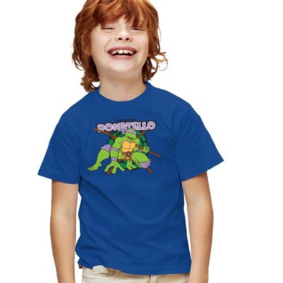 Teenage Mutant Ninja Turtlesdonatello Does Machines Kids T Shirt For Youth, Royal