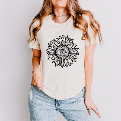 Simply Sage Market Sunflower Short Sleeve Tee