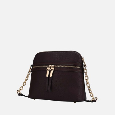 MKF Collection Kelisse Solid Crossbody Bag by Mia K