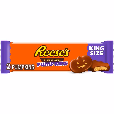 Reese's Peanut Butter Milk Chocolate Pumpkins Halloween Candy