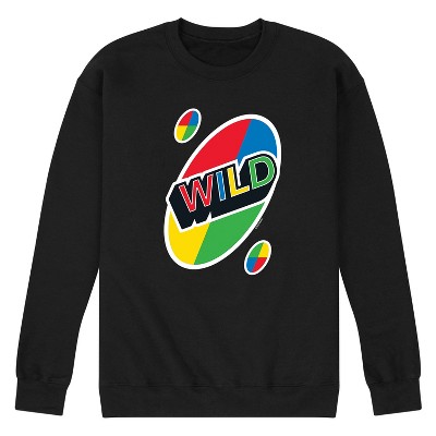 Men's - UNO - Men's Crew Neck Fleece Pullover Graphic Fleece Sweatshirt