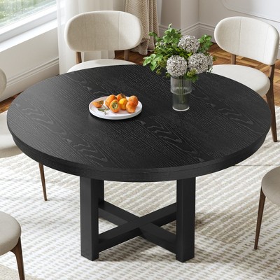 45"Round Dining Table - Modern Minimalist Style for Home Kitchen & Dining Room