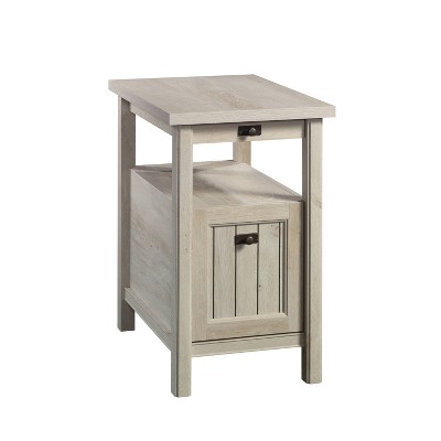 Costa Recliner Side Table with Storage, Open Shelf & Slide-Out Tray - Sauder