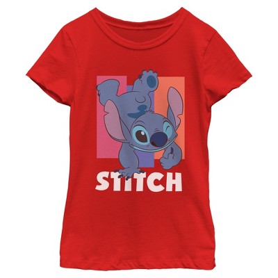 Girls Lilo & Stitch Thumbs Up T Shirt